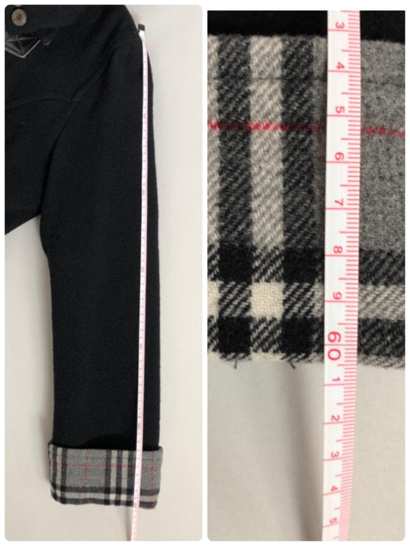 バーバリー ブルーレーベル コート　ノバチェック　40