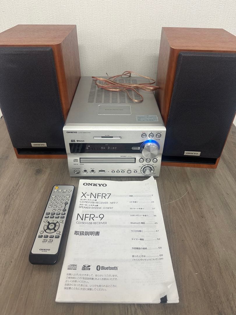 フ*5様 ONKYO X-NFR7 ミニコンポ Bluetooth対応