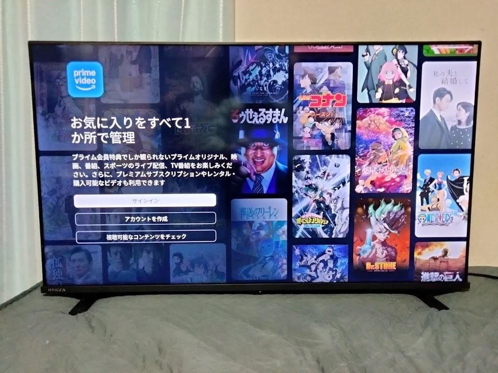 2024年製　横浜駅から３０Km以内は無料配送 東芝 REGZA 40インチ