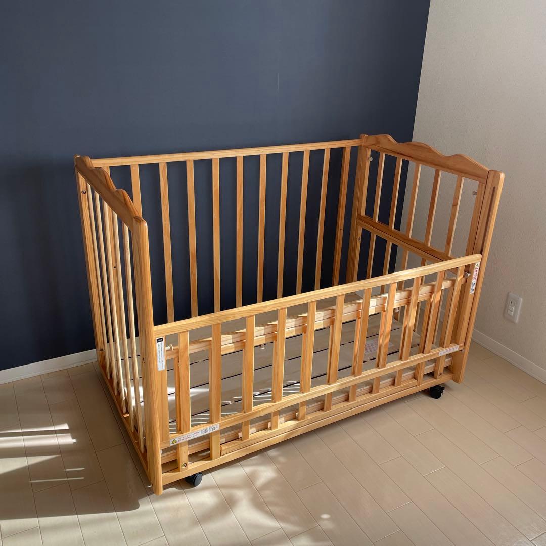TSU様 大和屋　フラルWオープンすのこ　ベビーベッド