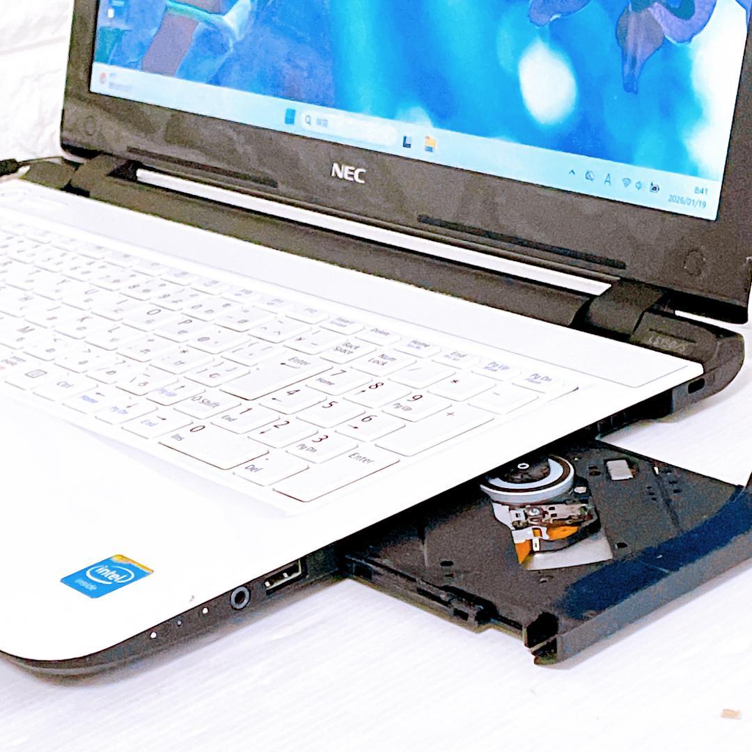 NEC ノートパソコン Windows11 YouTubeに最適！ノートPC本体