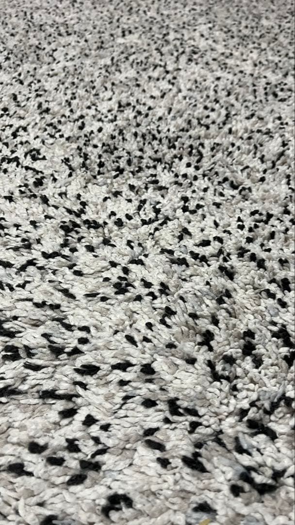 IKEA VINDUM ヴィンドゥム シャギーラグ, ホワイト