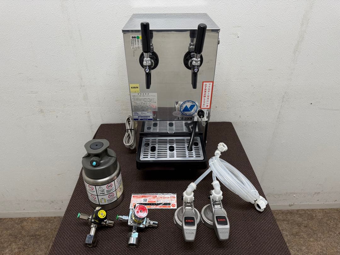 ニットク　業務用　２口ビールサーバー　ビアホール　店舗　飲食店　BSE-25KW