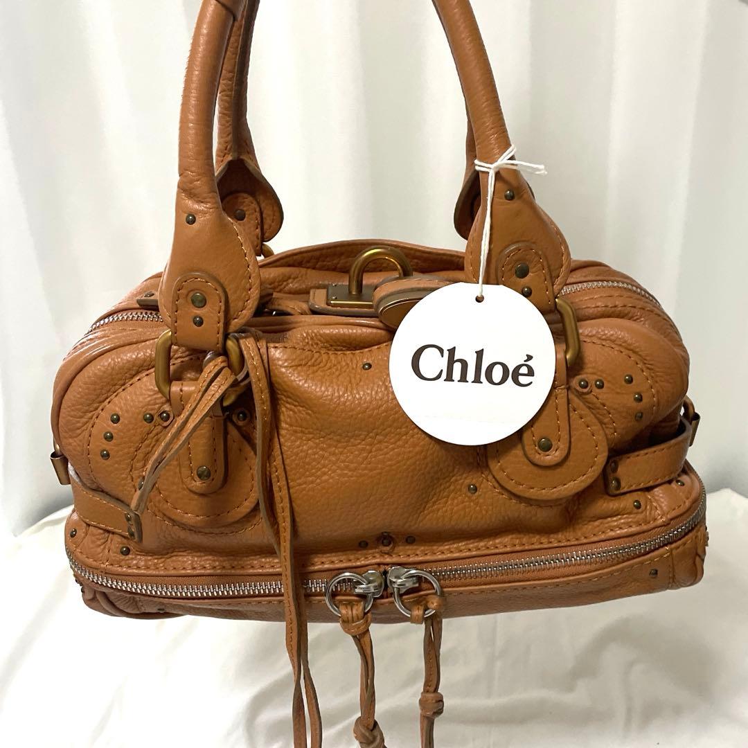Chloe クロエ　パディントン　ミディアム　ブラウンカラー