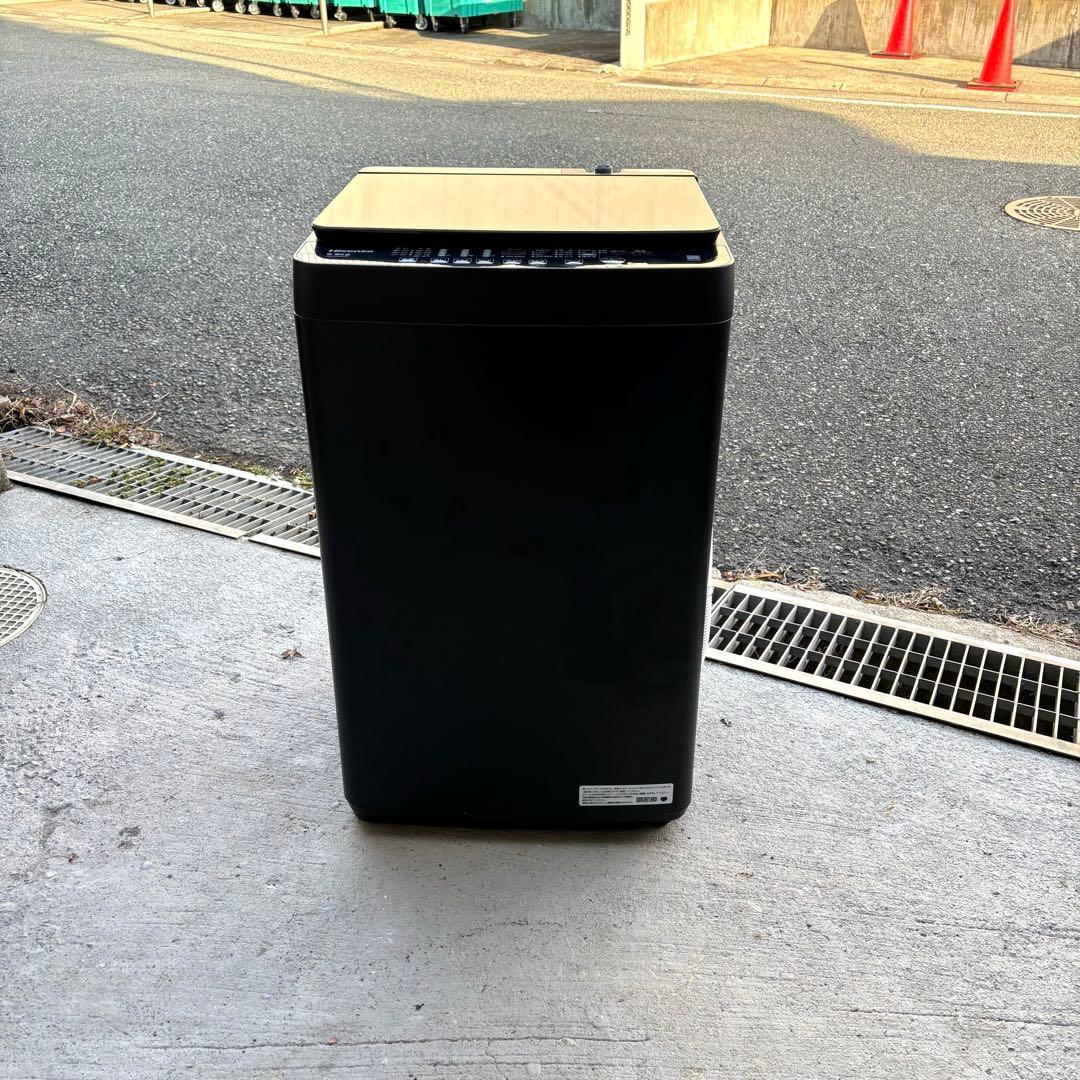 Iris Hisense 冷蔵庫洗濯機セット 一人暮らしセット　分解洗浄済み