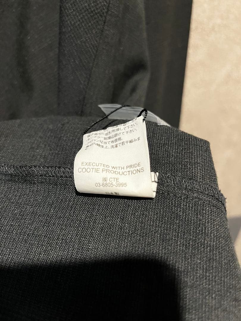 クーティー　COOTIE シャツ　ブラック　Lサイズ