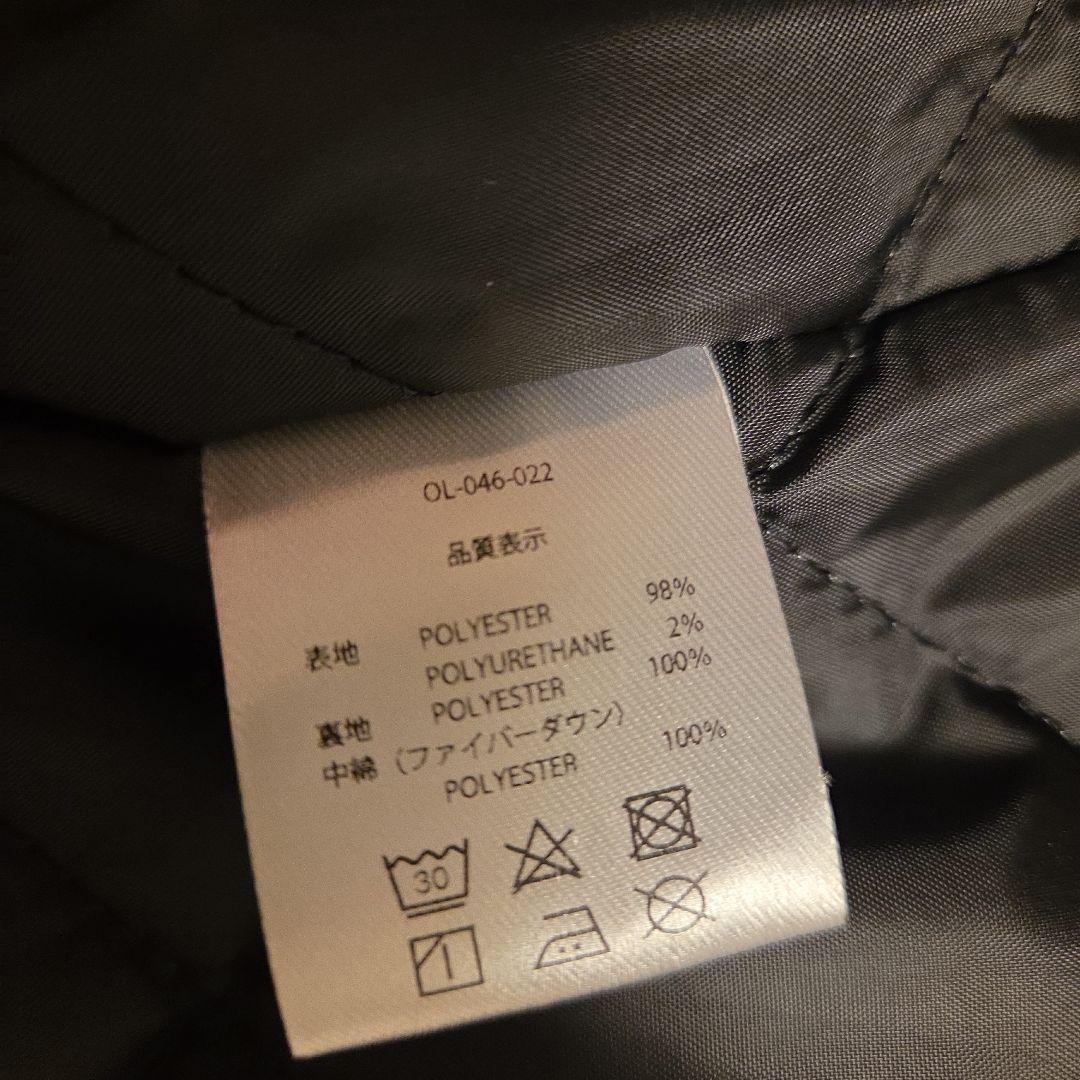 美品　BLUCO キルティングシャツ ネイビー OL-046