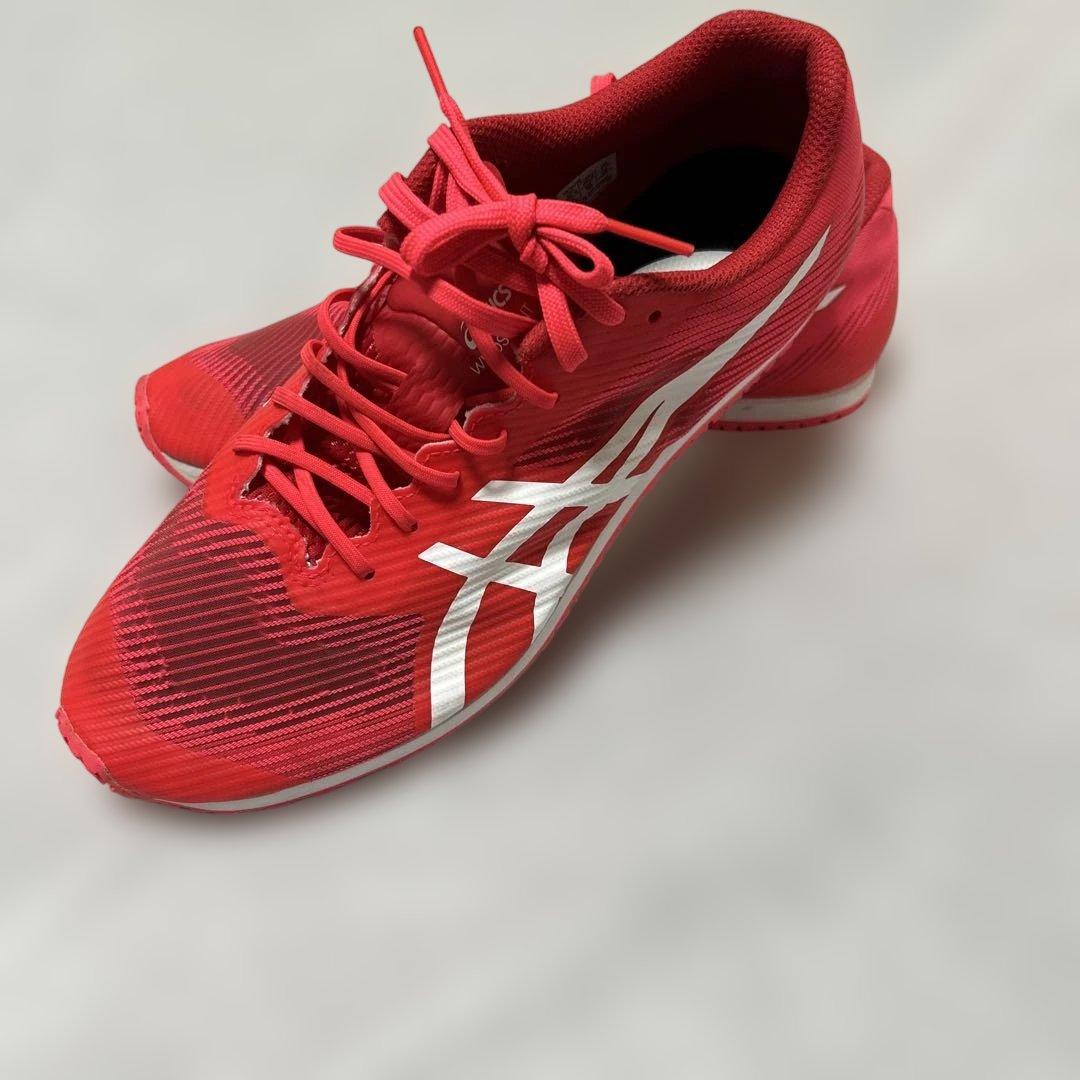 【美品】アシックス　ウインドスプリント3　25.5cm 陸上トレーニングシューズ