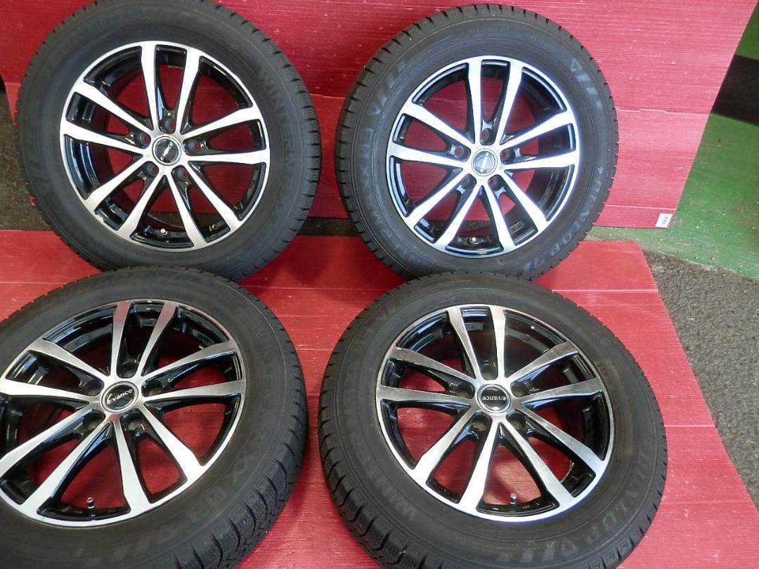 80ノアヴォクシーにダンロップ製WM03 205/60R16スタッドレスセット