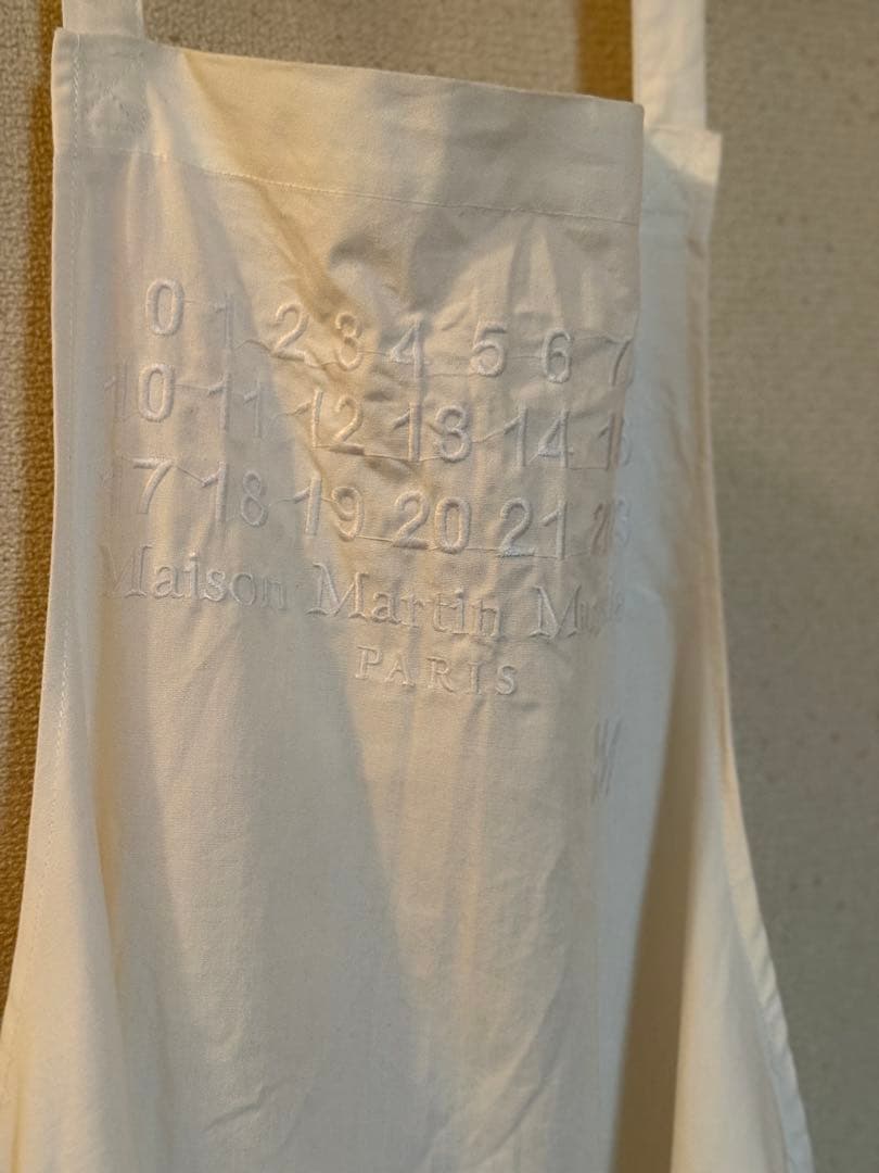 【希少】マルジェラ　 ホワイト エプロン