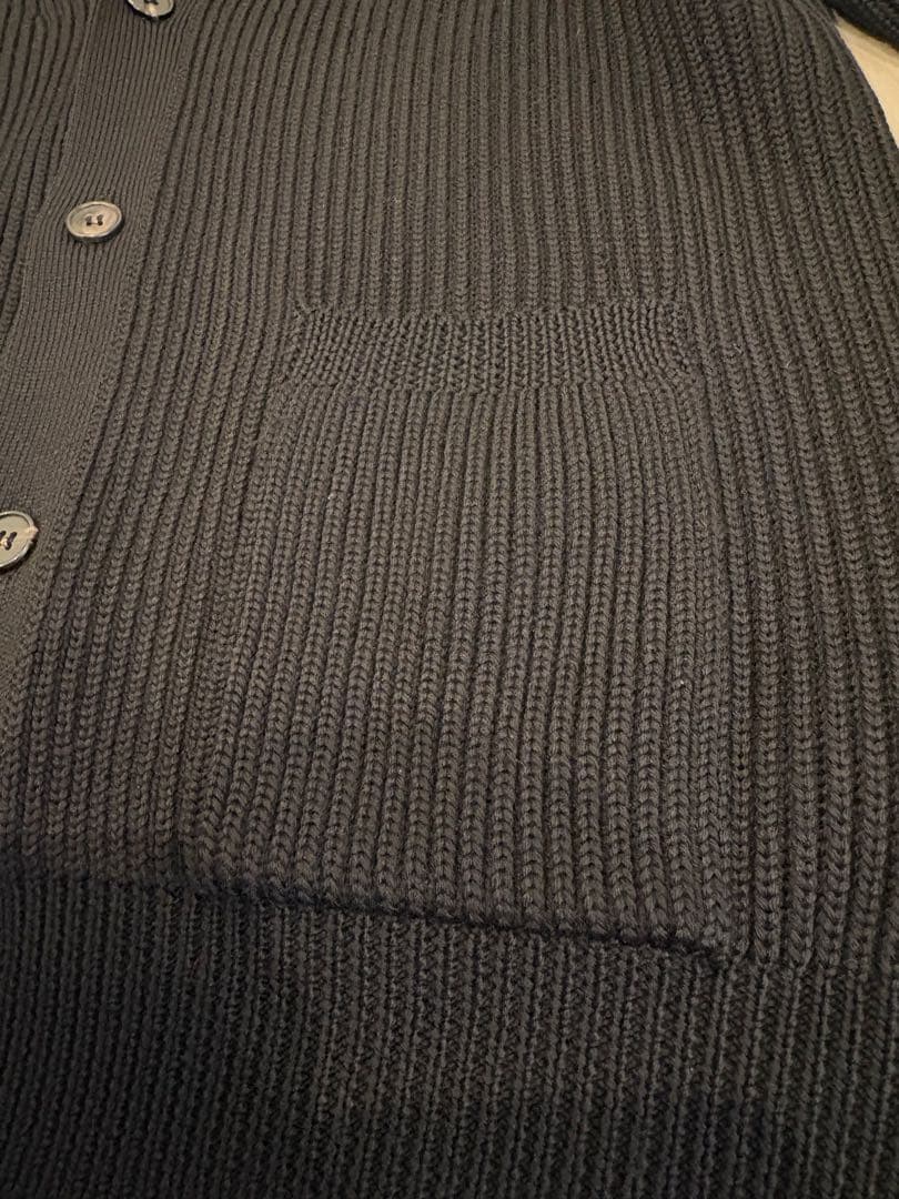 BATONER バトナー　ニット　リブニット　Vネック　カーディガン　サイズ2