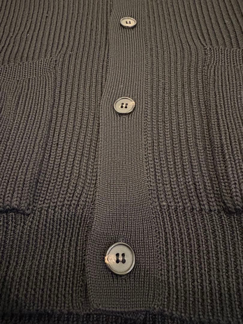 BATONER バトナー　ニット　リブニット　Vネック　カーディガン　サイズ2