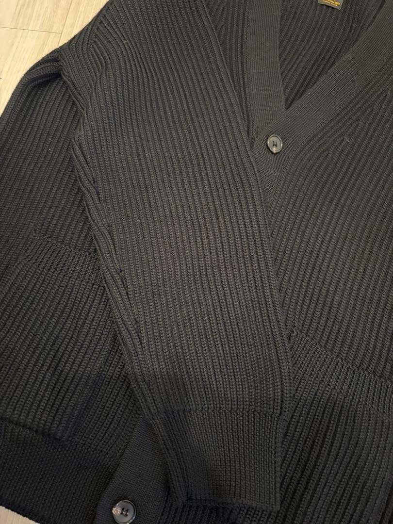 BATONER バトナー　ニット　リブニット　Vネック　カーディガン　サイズ2