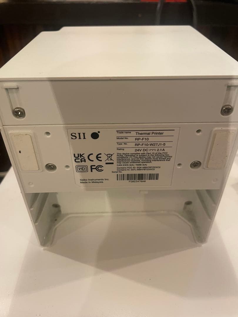 【期間限定】【破格】SII レシートプリンターと小銭入れ