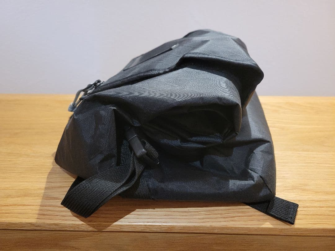 アクセサリー ILE porteur rack bag small x-pac/black