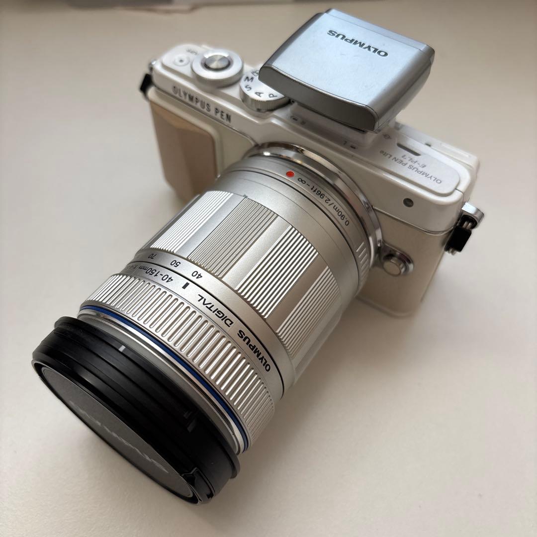 OLYMPUS PEN E-PL7ミラーレス一眼　望遠レンズ付き