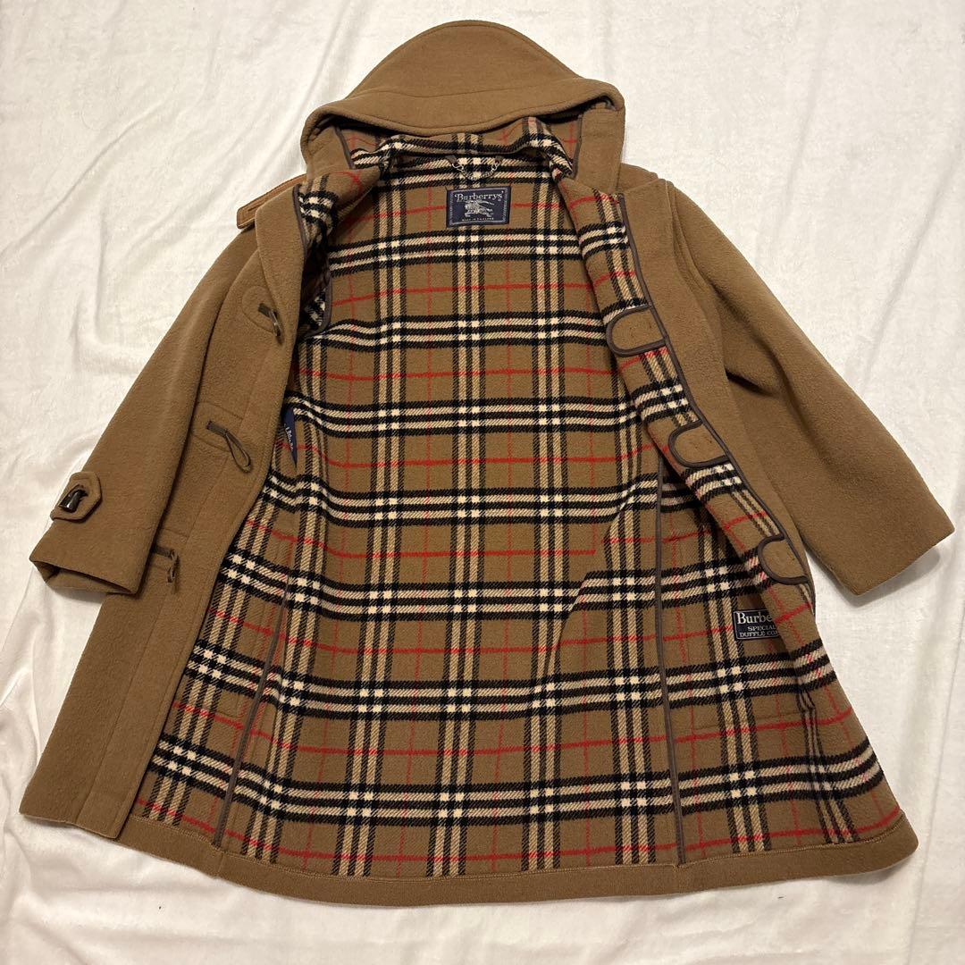 Burberrys バーバリー ダッフルコート キャメル ノバチェック