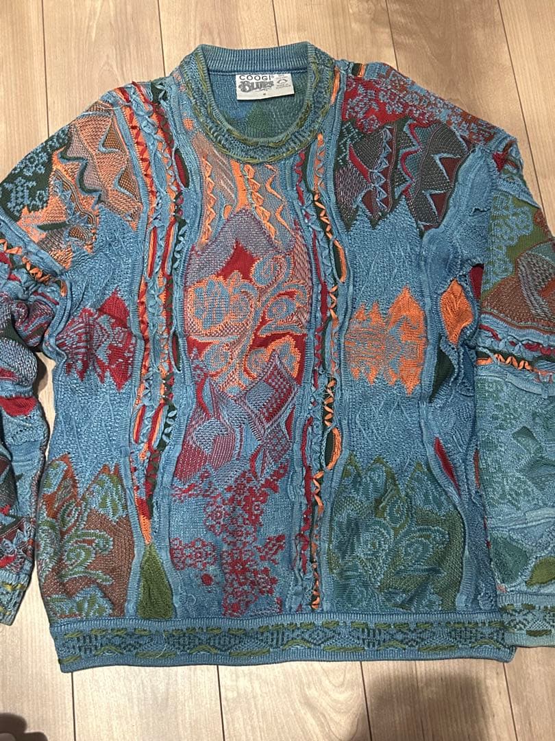 わ*ら様 COOGI マルチカラー セーター M