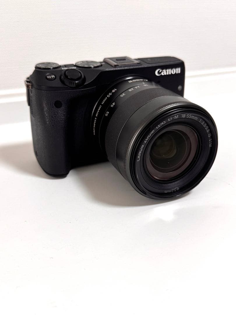 Canon EOS M3 ボディブラック 18-55ミリレンズ EVFキット