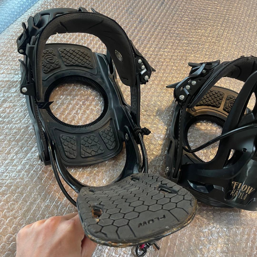 FLOW　Mサイズ　スノーボード　ビンディング　フロー　リアエントリー