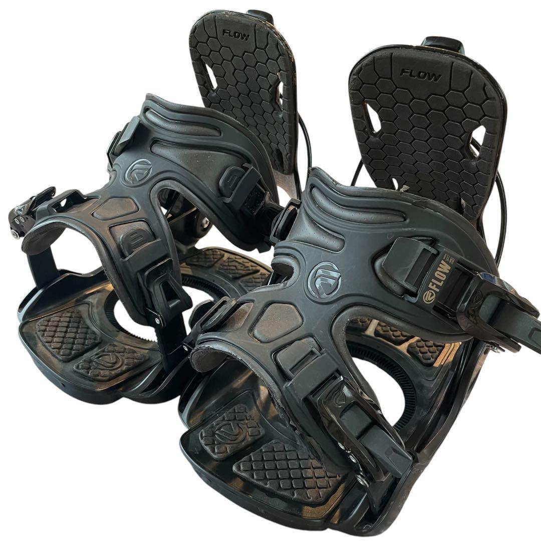 FLOW　Mサイズ　スノーボード　ビンディング　フロー　リアエントリー