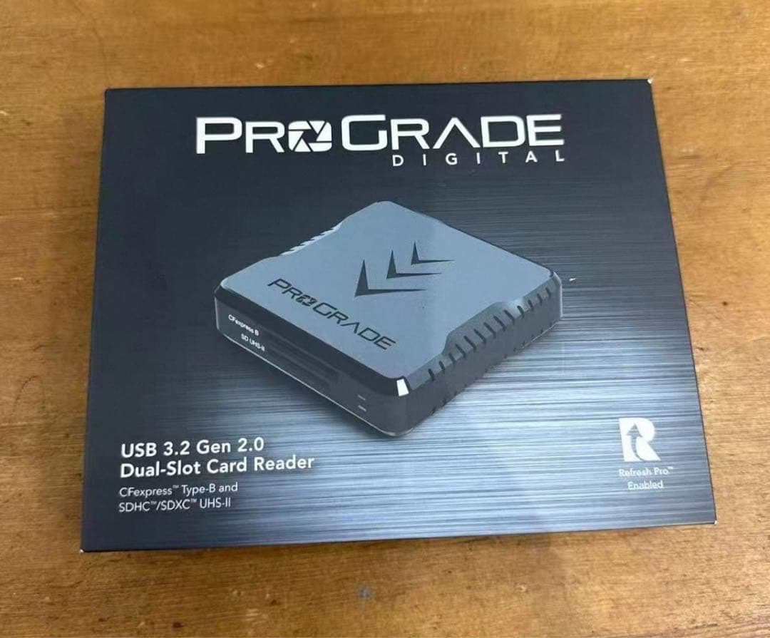 ProGrade CFexpress B & SD UHS-IIカードリーダー