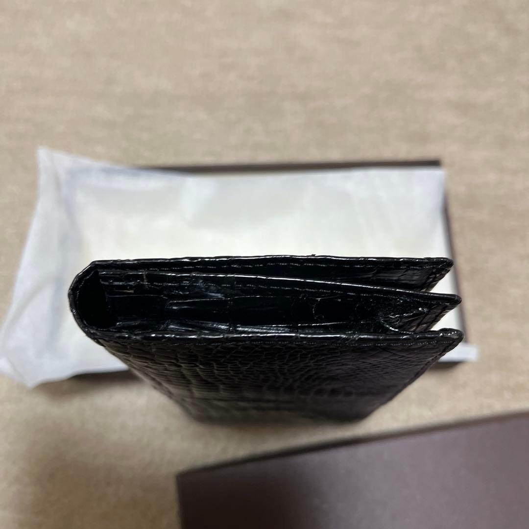 最高峰 クロコダイル ニロティカス 長財布 小銭付