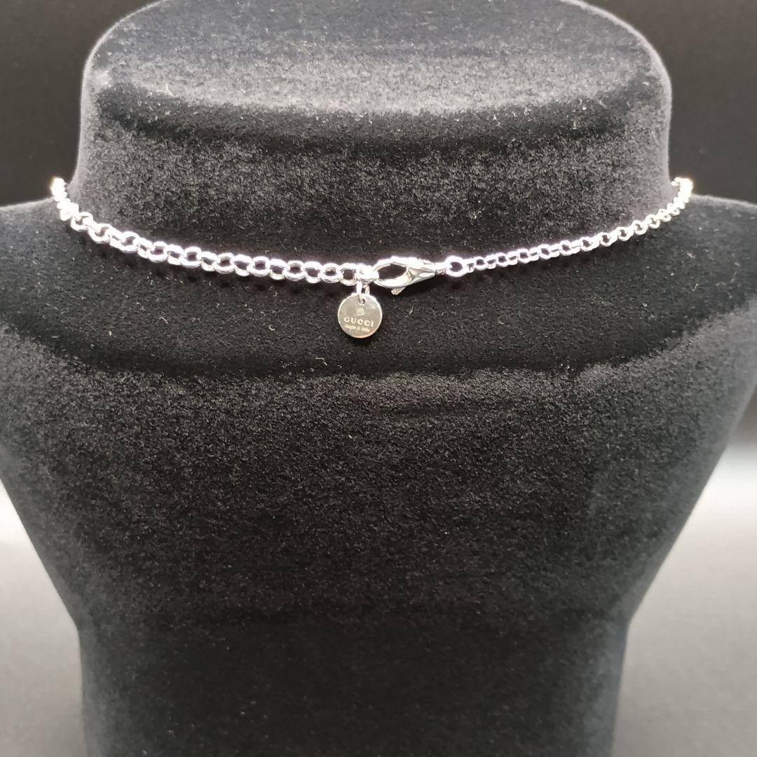 【美品】GUCCI あずきチェーン 50cm〜45cm Ag925