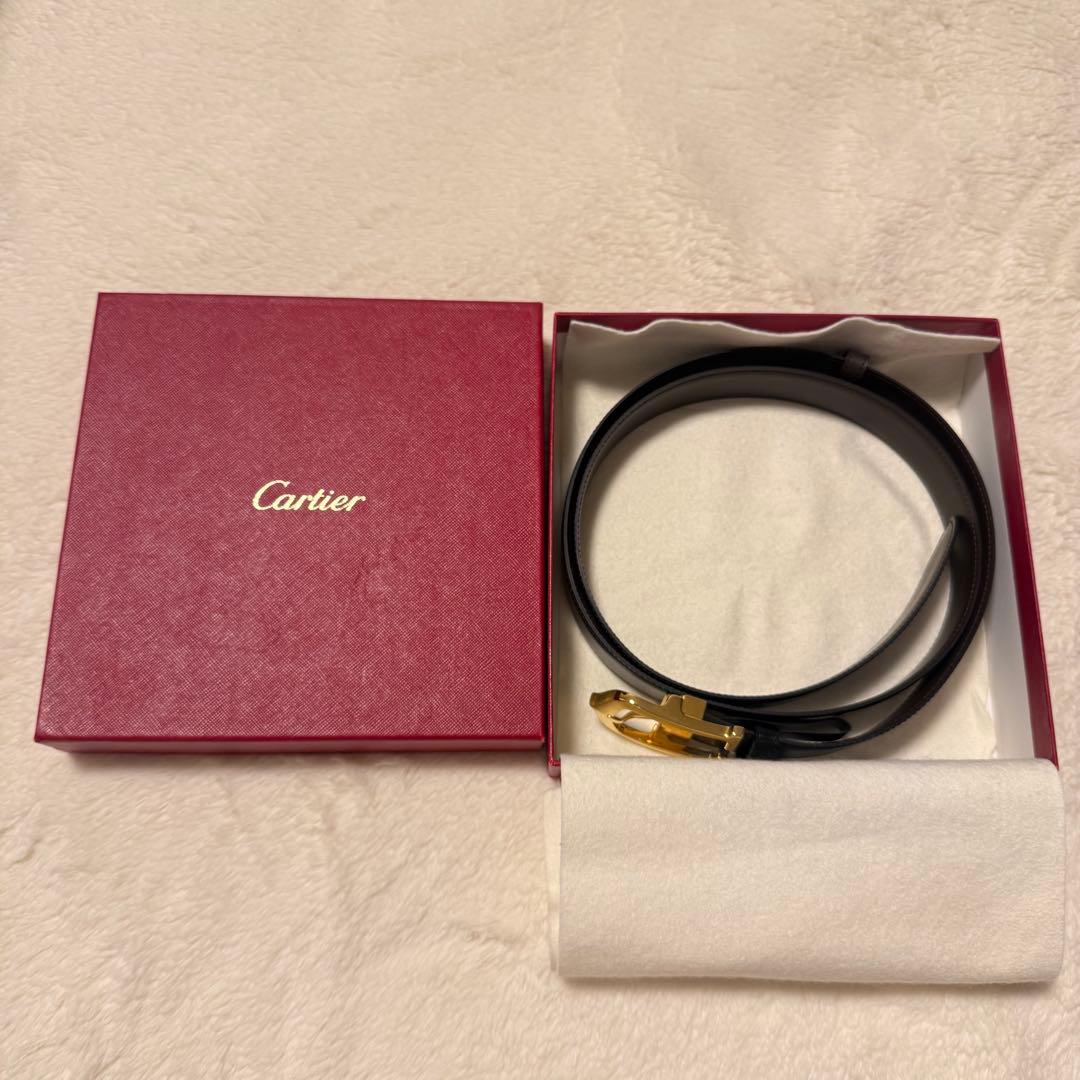 【新品未使用】Cartier カルティエ メンズ ベルト 正規品
