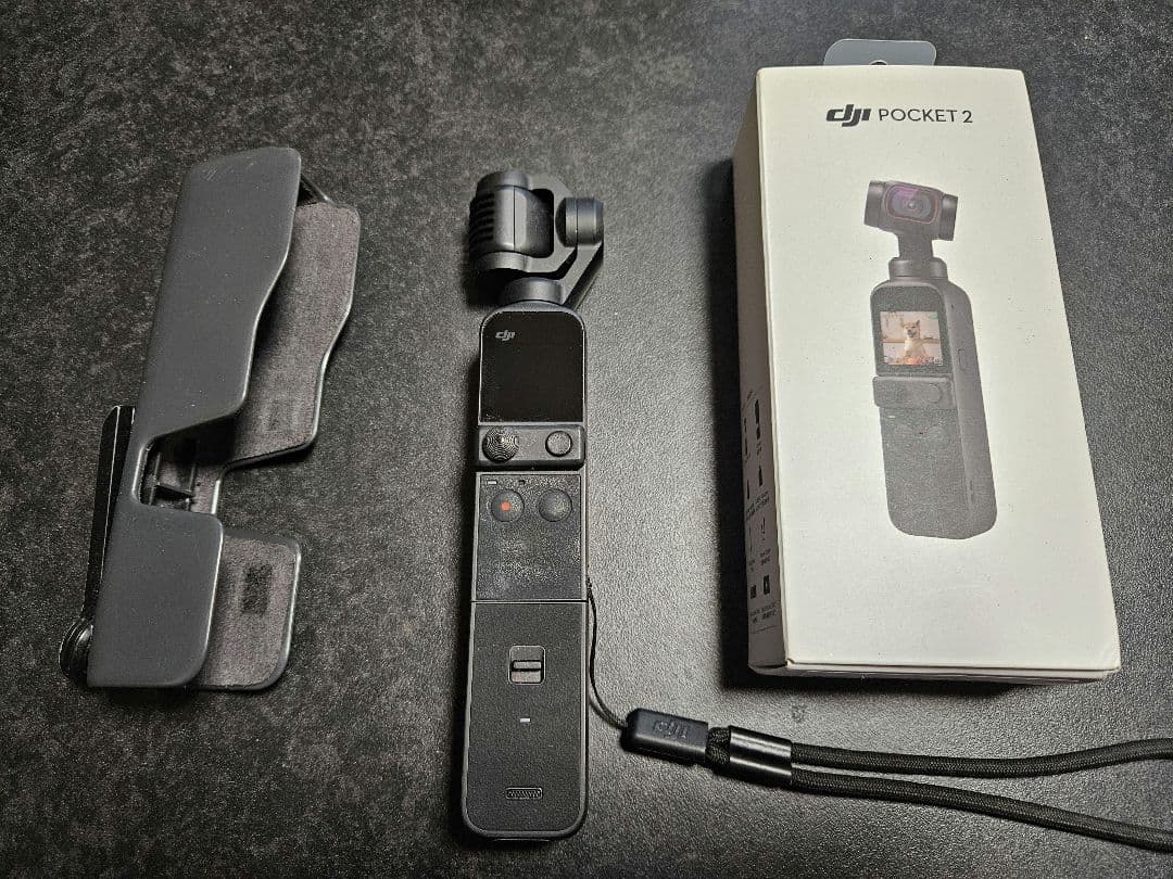 DJI Pocket2 + Do-It-Allハンドル + マイクロ三脚