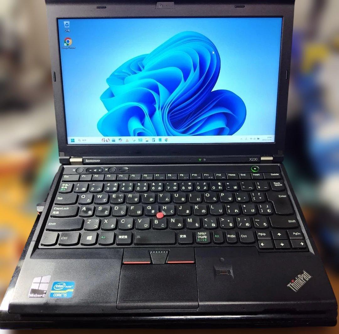 Lenovo ThinkPad X230 i5 メモリ10Ｇ SSD 500GB