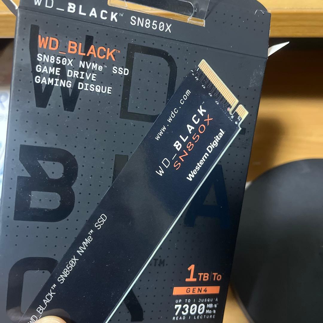 【SSD】sn850x WD BLACK M.2 SSD 内蔵 1TB
