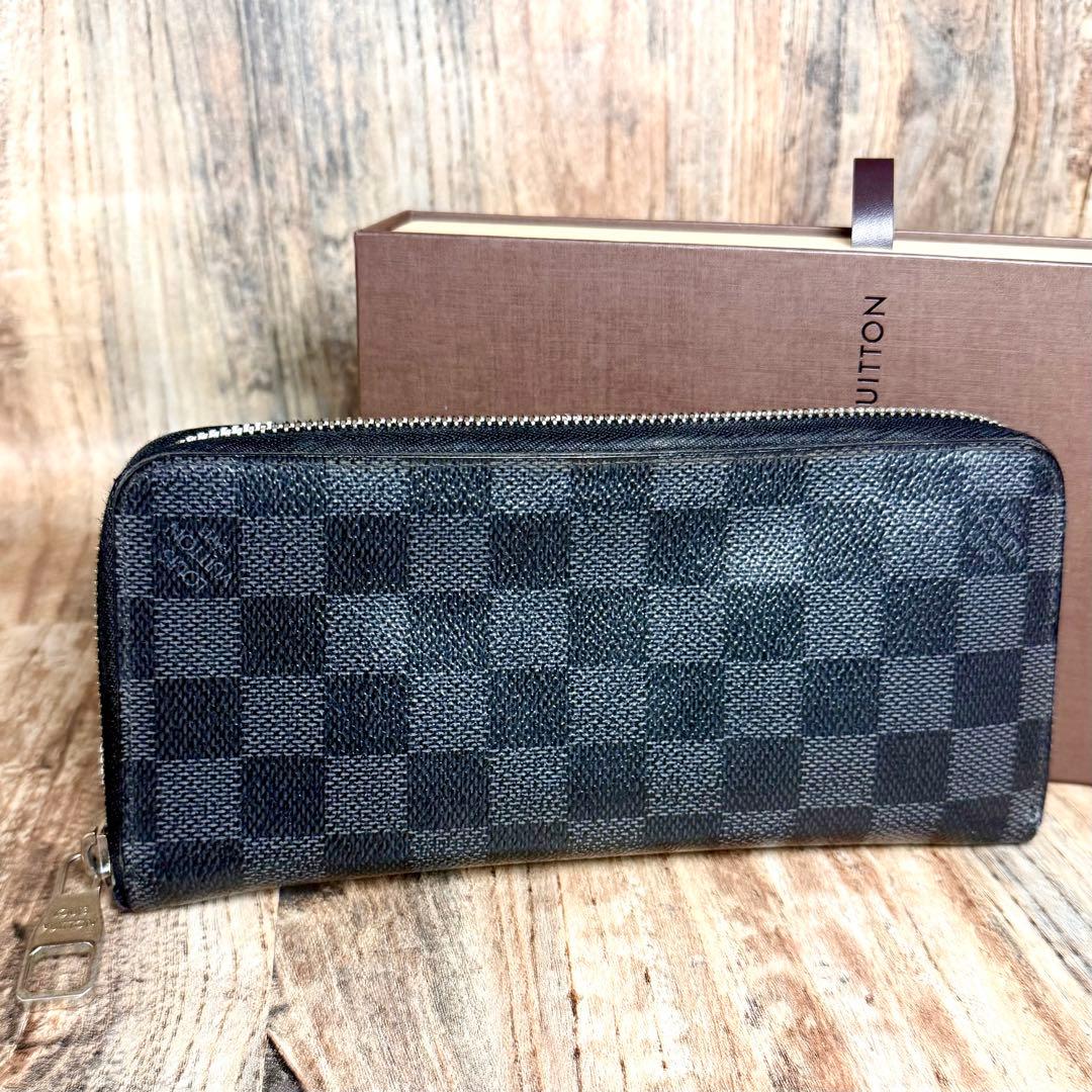 ⛄美品⛄ルイヴィトン ダミエグラフィット ジッピーウォレットヴェルティカル#1