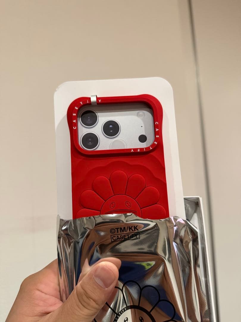 村上隆 × カスティフ 花柄iPhoneケース