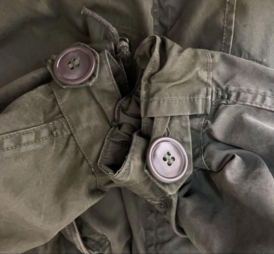 【実物】M65 フィッシュテールパーカー　フード付き　アメリカ軍　軍物