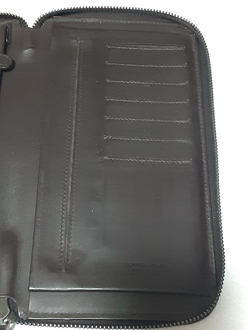 ボッテガヴェネタ　BOTTEGA VENETA　長財布　ラウンドファスナー