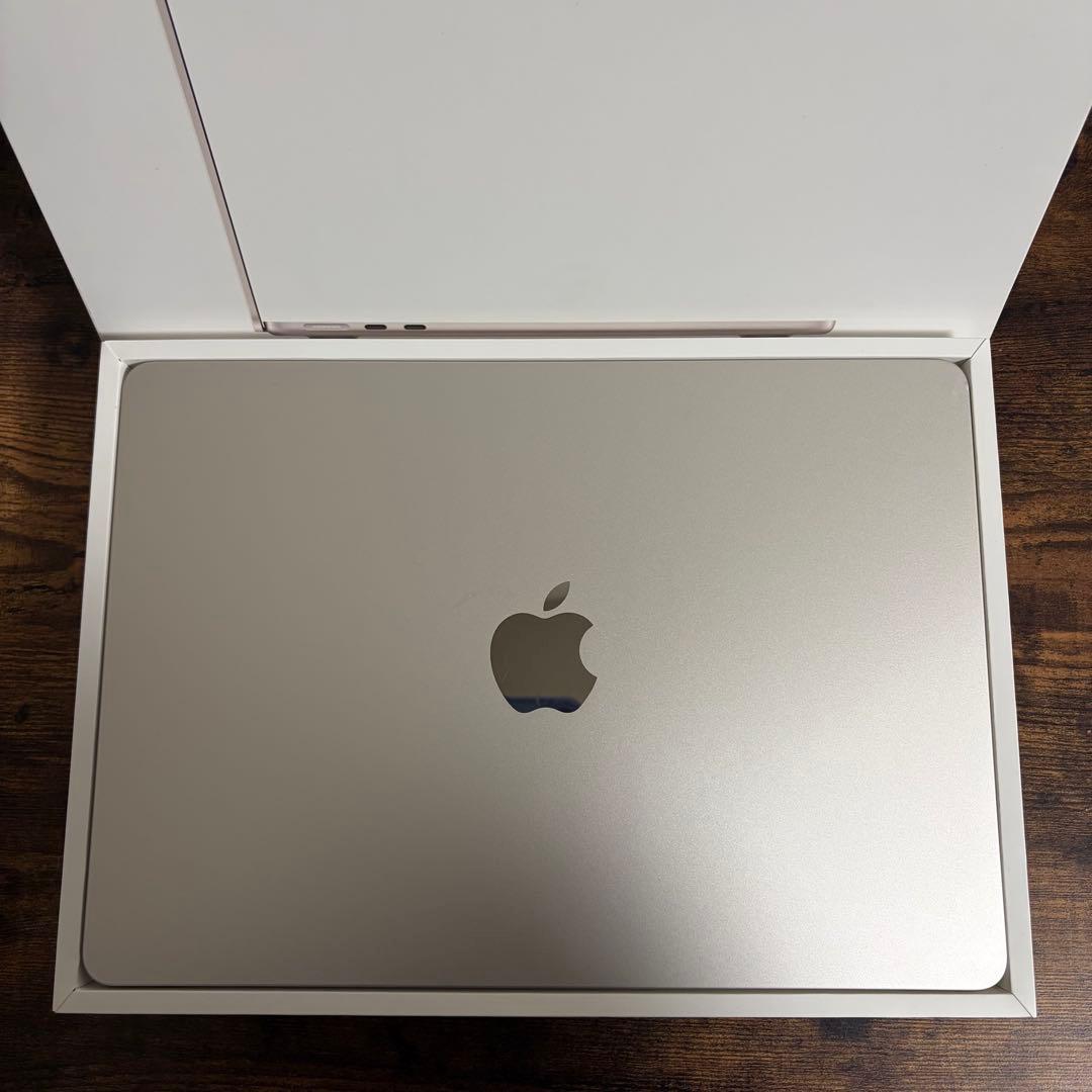 MacBook Air 13インチ M3 メモリ 16GB SSD1TB AC+