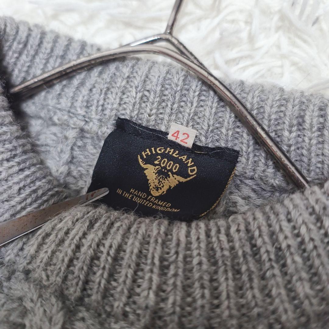 HIGHLAND2000 アランニット made in UK