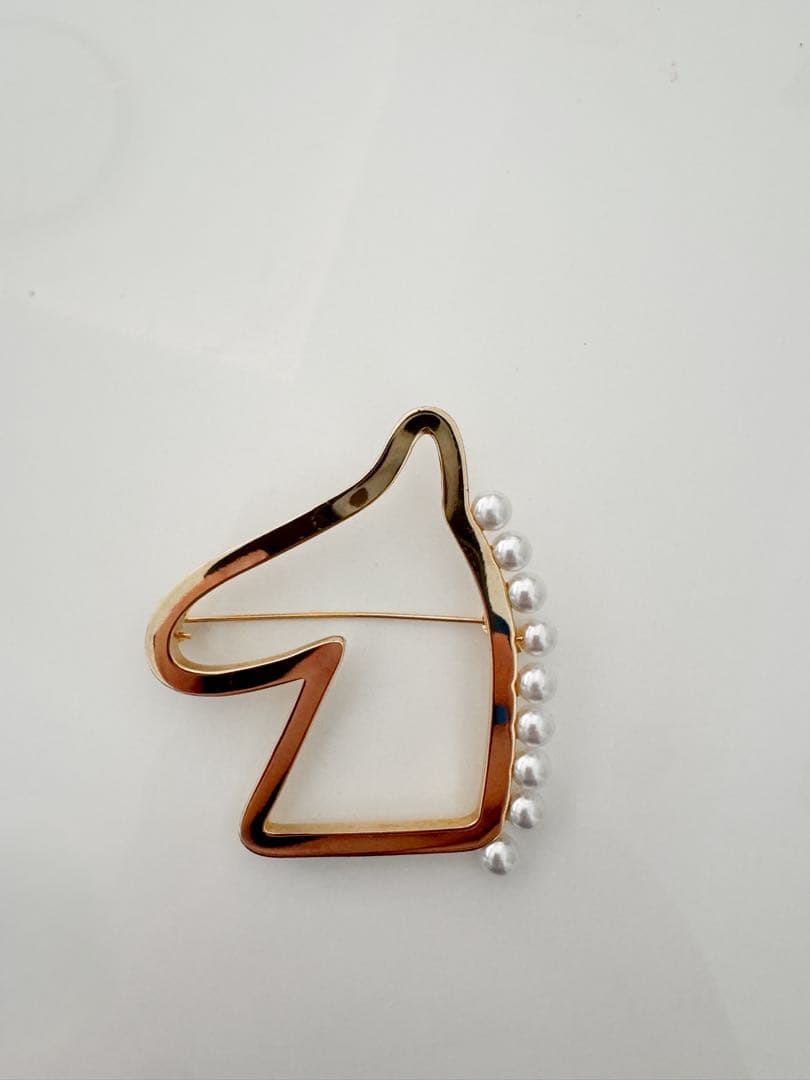 セブンテン　お馬さん　ホースブローチ