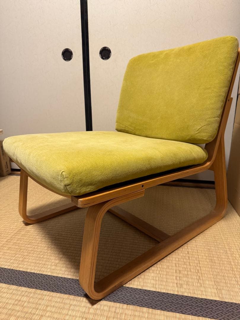 無印良品　リビングでもダイニングでも使えるソファチェア