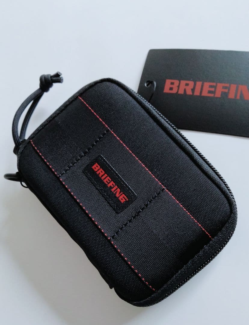 新品タグ付 ブリーフィング QL ROUND WALLET 黒 財布 ウォレット