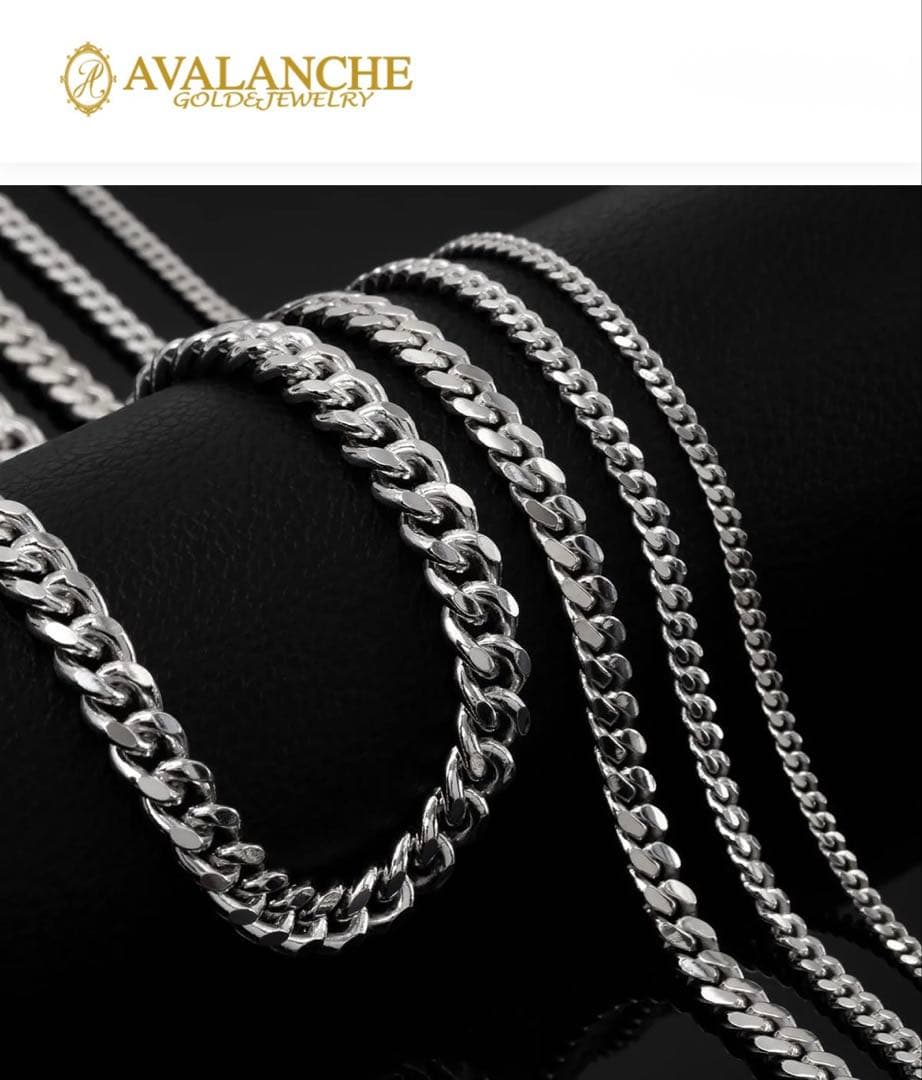 2026年購入AVALANCHEマイアミネックレス55cm未使用　アヴァランチ