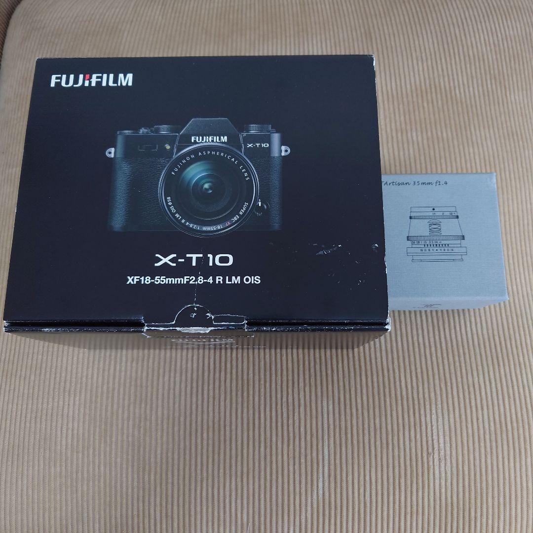 Fujifilm X-T10 ミラーレス一眼 本体とTTArtisanレンズ