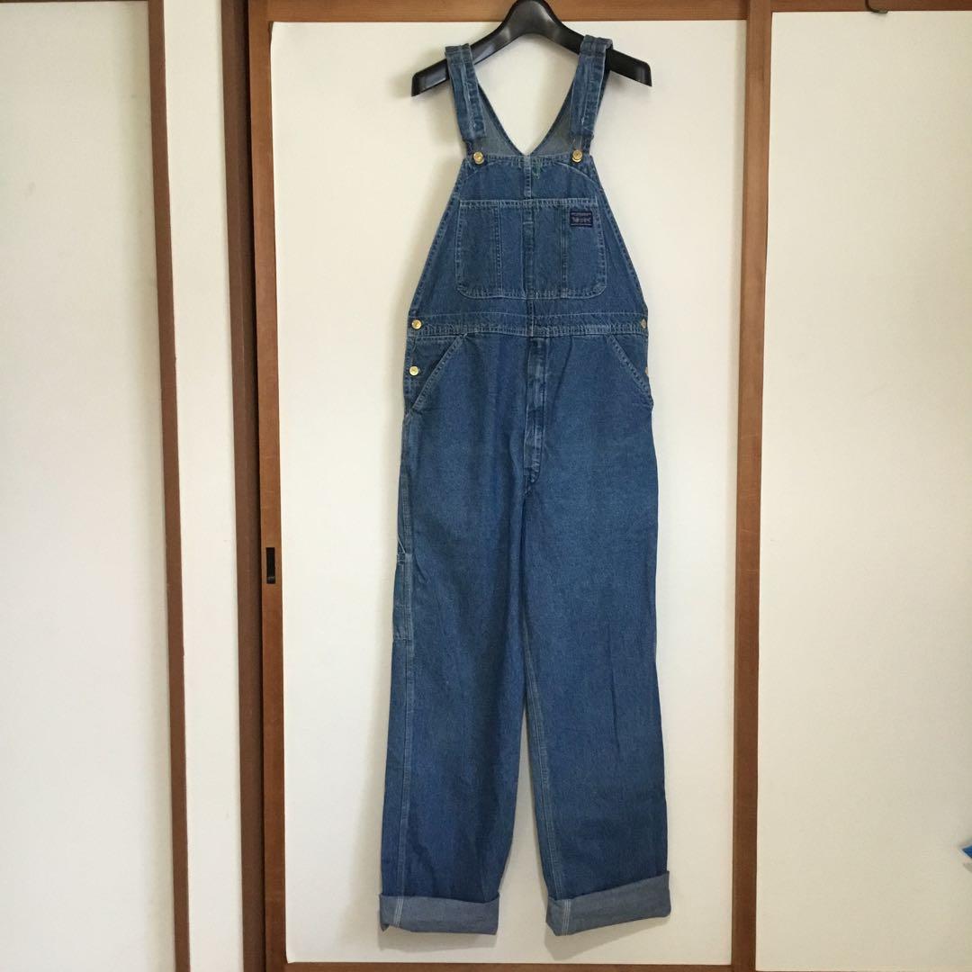 いくまる　リーバイス美品　90Sオーバーオールアメリカ製ビンテージLサイズ