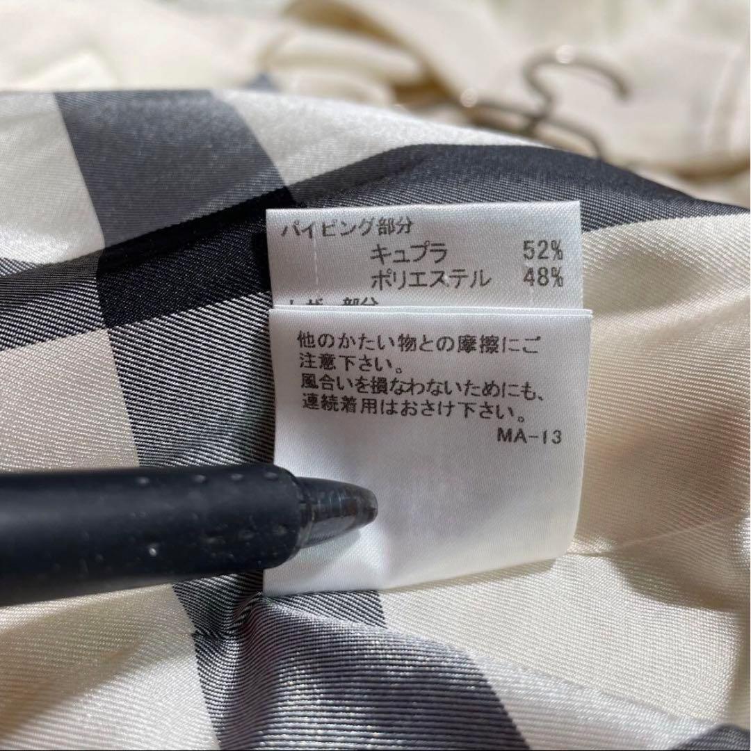 ブルーレーベルクレストブリッジ プライムメルトン ダッフルコート M 極美品 白