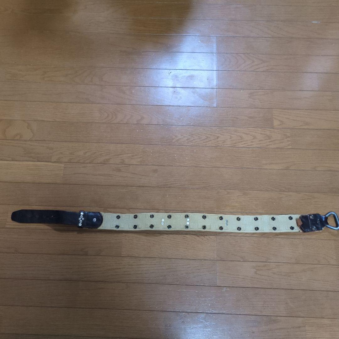 RRL キャンバス＆レザーベルト 30インチ