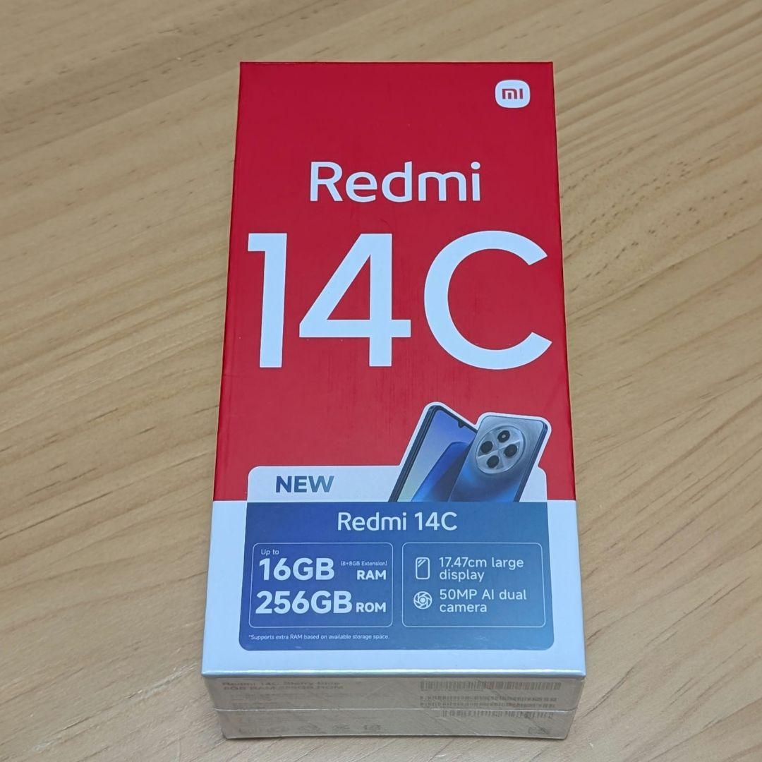 スマートフォン本体 Redmi 14C Starry Blue 16GB RAM 256GB ROM