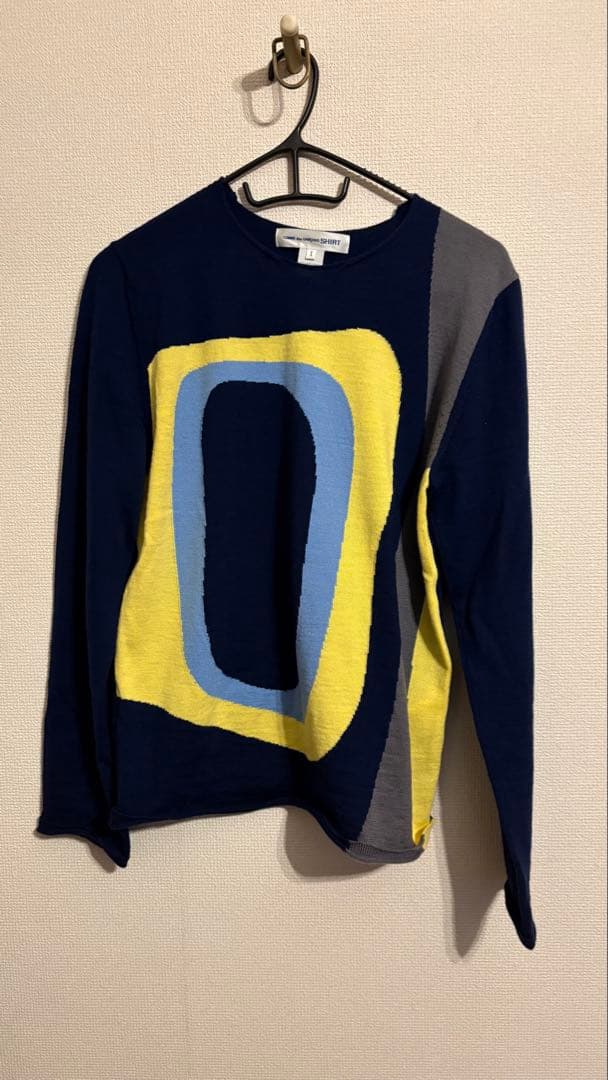 comme des garçon SHIRT マルチカラーニット