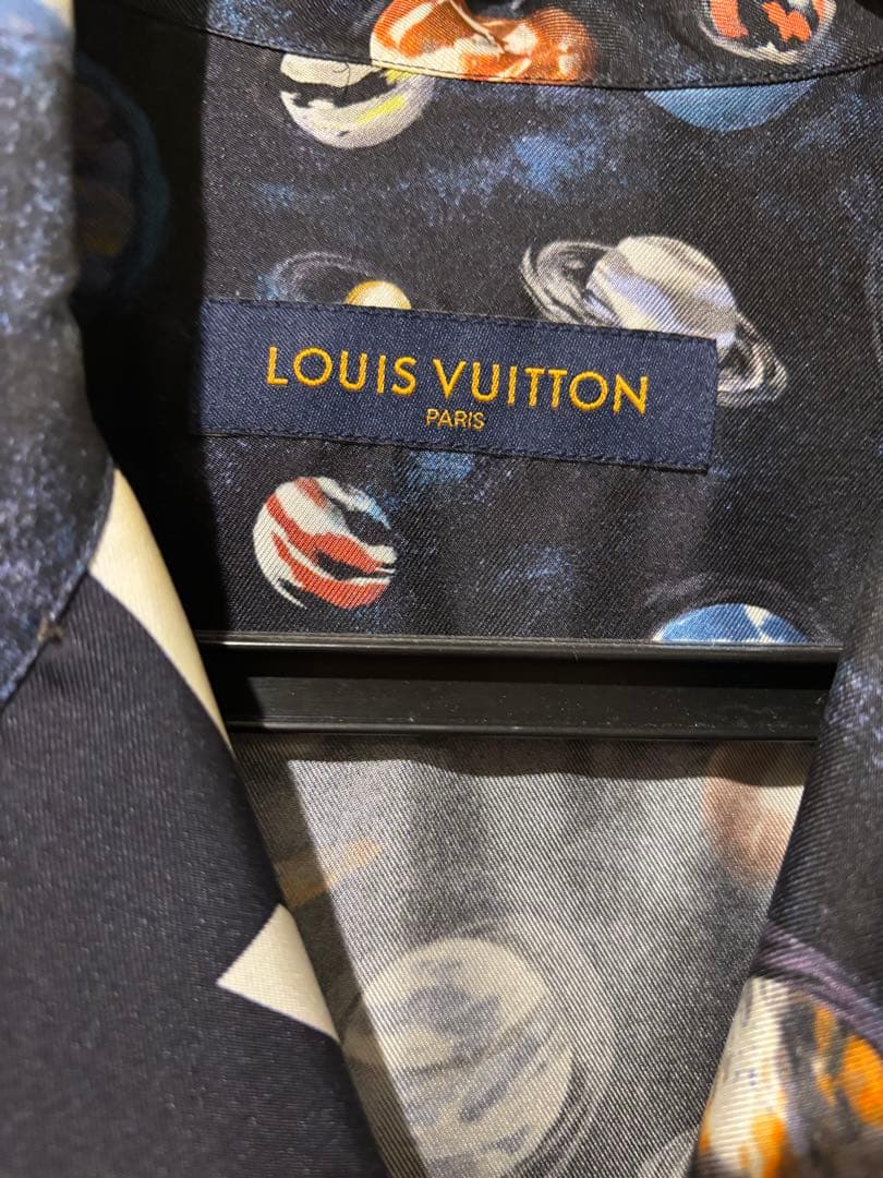 LOUISVUITTON 2020 ギャラクシーシルク半袖シャツ XS