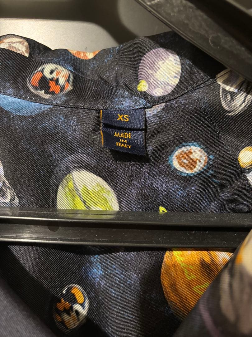 LOUISVUITTON 2020 ギャラクシーシルク半袖シャツ XS